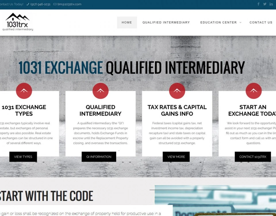 1031 Exchange Qualified Intermediary