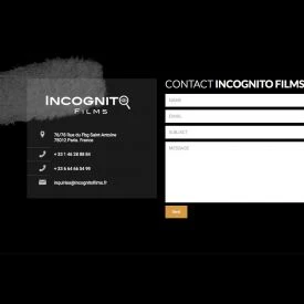 Incognito Films Dietrich Kohler Design